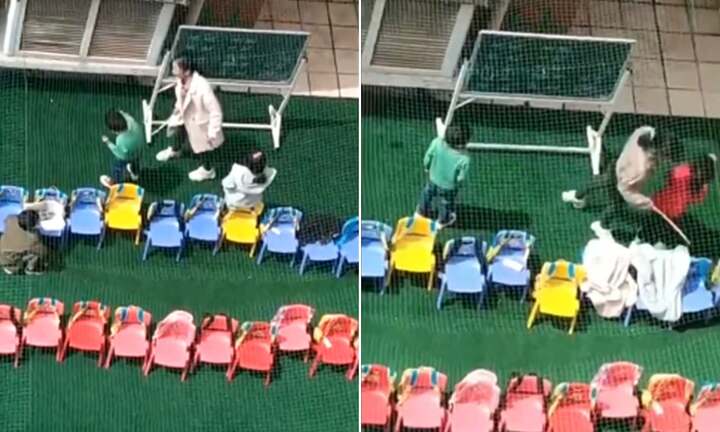 Trung Quốc: Sa thải giáo viên mầm non bạo hành học sinh trong lớp