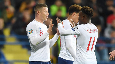 Anh liên tiếp đè bẹp đối thủ tại vòng loại Euro 2020 với tỷ số áp đảo