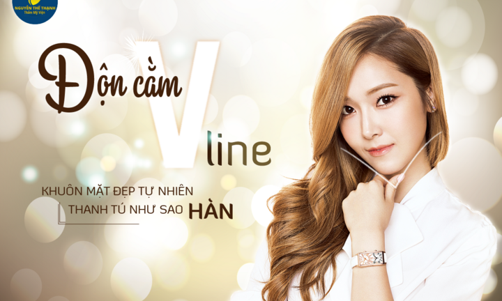 Độn cằm Vline - Khuôn mặt đẹp tự nhiên thanh tú như sao Hàn