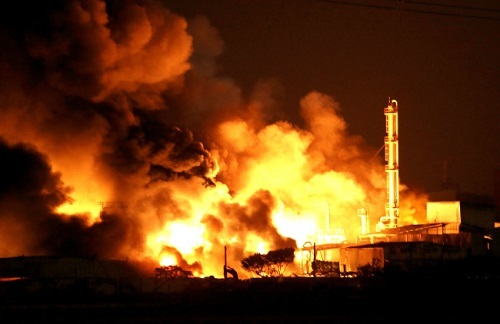 Trung Quốc: Nổ lớn tại nhà máy hóa chất, hơn 10.000 người phải sơ tán