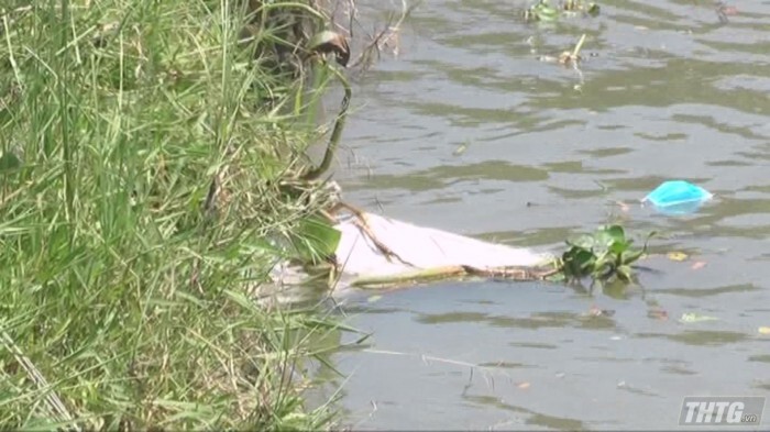 Rợn người phát hiện xác chết lõa thể nổi trên sông