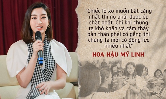 Đỗ Mỹ Linh, Ngọc Hân, Tú Anh truyền cảm hứng bằng hành trình ý nghĩa