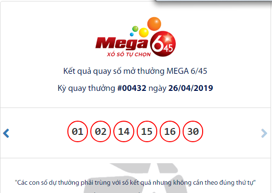 Kết quả xổ số Vietlott hôm nay 28/4/2019: Truy tìm bộ số trúng Jackpot hơn 16 tỷ đồng