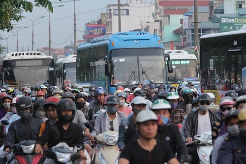 Đường phố Hà Nội, TP.HCM 