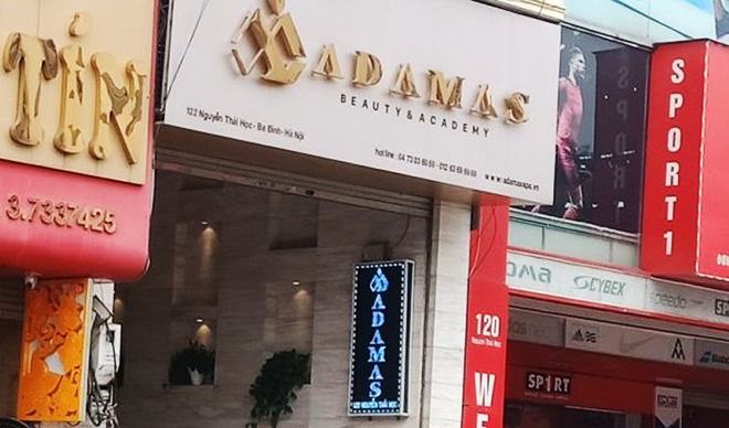 Hà Nội: Viện Thẩm mỹ và Đào tạo Adamas bị xử phạt 35 triệu đồng