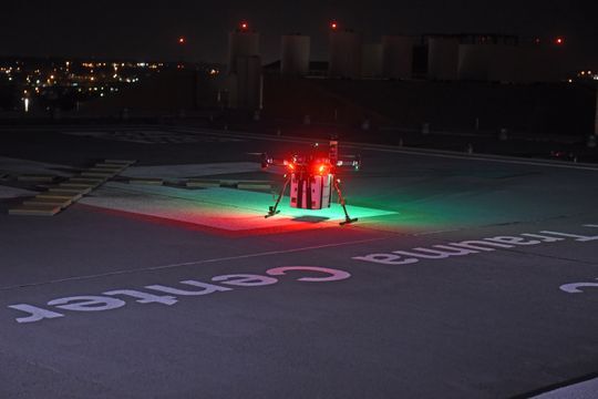 Lần đầu tiên Mỹ sử dụng drone chuyển nội tạng đi hơn 4km để cứu người