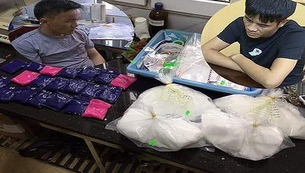 Hưng Yên: Bắt giữ đối tượng vận chuyển gần 4kg ma túy đá bằng xe taxi