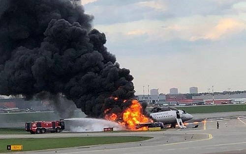 Xác định nguyên nhân ban đầu khiến máy bay Nga bốc cháy làm 41 người chết