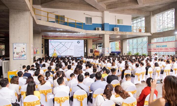 Chính thức cất nóc dự án Stellar Garden - dự án nổi bật tại quận Thanh Xuân