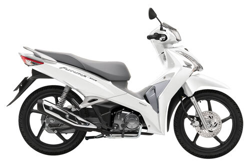 Cận cảnh mẫu xe Honda Future 125 màu bạc long lanh, giá hơn 31 triệu đồng