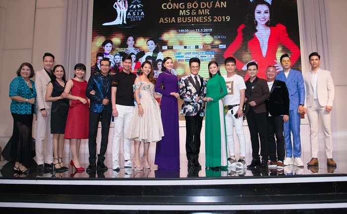 Gặp gỡ báo chí công bố dự án Ms & Mr Asia Business 2019 của Nhung Tran Media