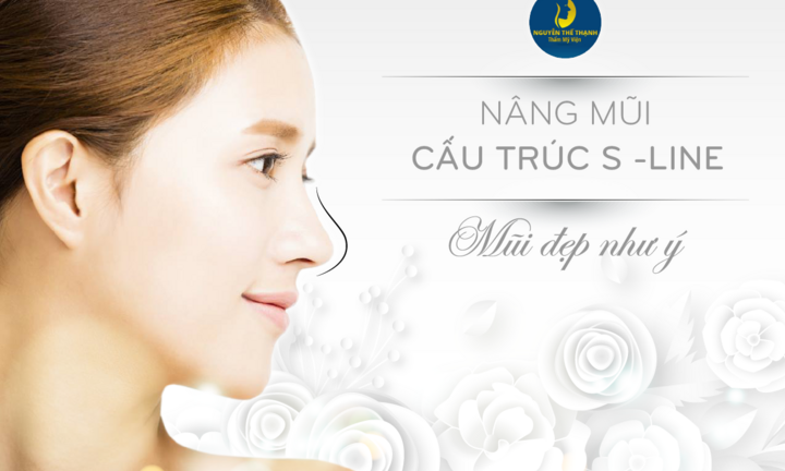 Nâng mũi cấu trúc S-line: Mũi đẹp như ý