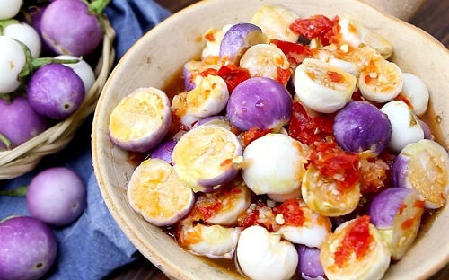 Cách làm mắm cà giòn ngon, ăn là nghiền