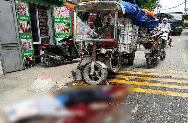 Tin tức tai nạn giao thông mới nóng nhất hôm nay 23/5/2019: Lật xe ba gác, 1 người tử vong