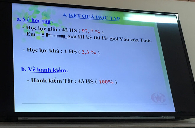 Vụ 42/43 học sinh một lớp là học sinh giỏi: Sở GD&ĐT tỉnh Bà Rịa - Vũng Tàu yêu cầu báo cáo