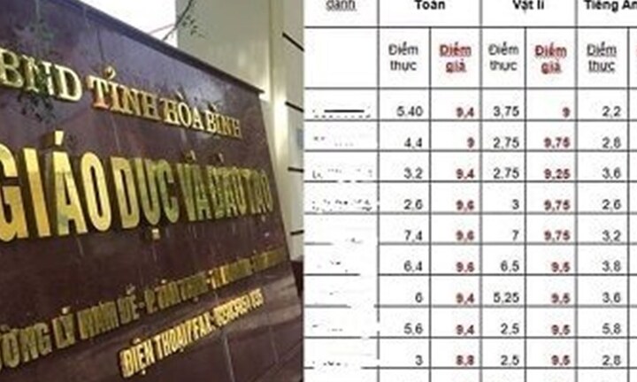 Vụ gian lận thi THPT Quốc gia tại Hoà Bình: 26 đảng viên vào diện bị kiểm tra