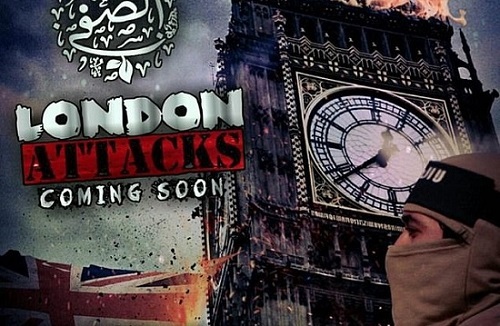 IS bất ngờ tung poster ghê rợn, đe dọa tấn công New York, London