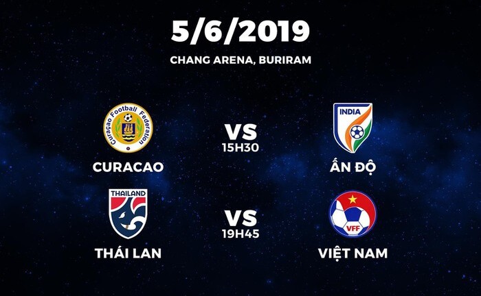 Danh sách tập trung ĐTQG Việt Nam tham dự King's Cup Thái Lan 2019: Tiến Dũng vắng mặt