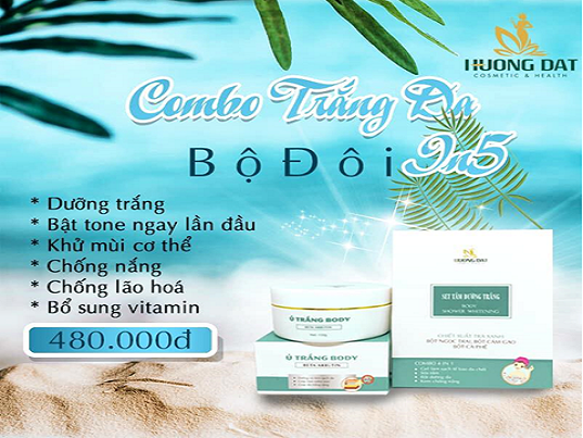 Siêu phẩm trắng da toàn thân được săn lùng nhiều nhất 2019