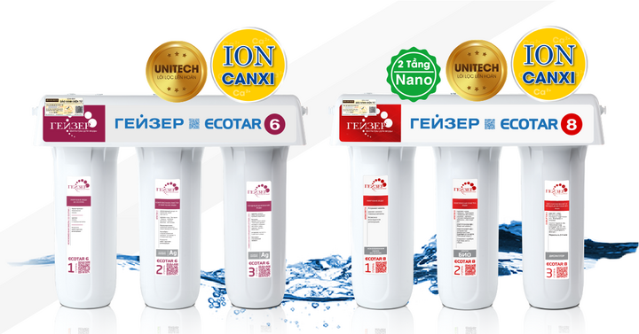 5 lý do thôi thúc bạn nên mua máy lọc nước ion canxi lõi lọc liên hoàn