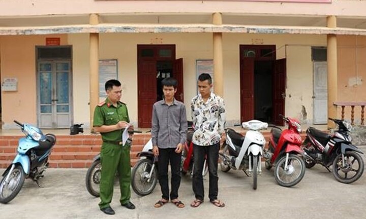 Điện Biên: Hai vị thành niên trộm cắp 11 chiếc xe máy để lấy tiền chơi game