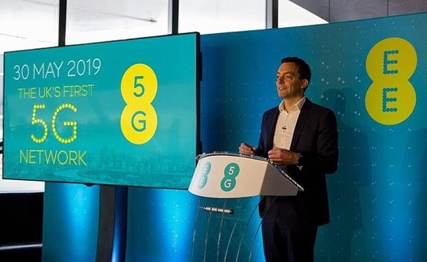 Nhà mạng EE chính thức cung cấp dịch vụ 5G thương mại tại Anh