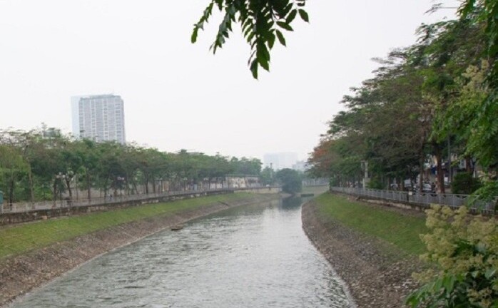 Nước sông Tô Lịch bớt mùi nồng nặc nhờ sử dụng công nghệ Nhật Bản