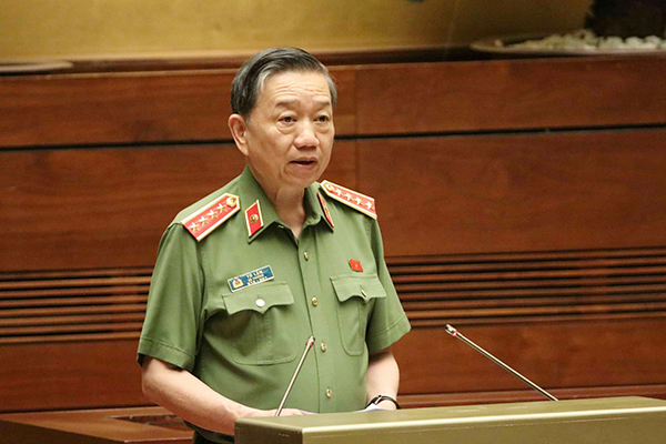 Bộ trưởng Công an Tô Lâm mở màn phiên chất vấn trước Quốc hội 
