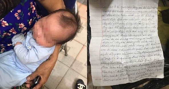 Xót xa bức tâm thư của người mẹ bỏ rơi con 2 tháng tuổi ở Hải Phòng