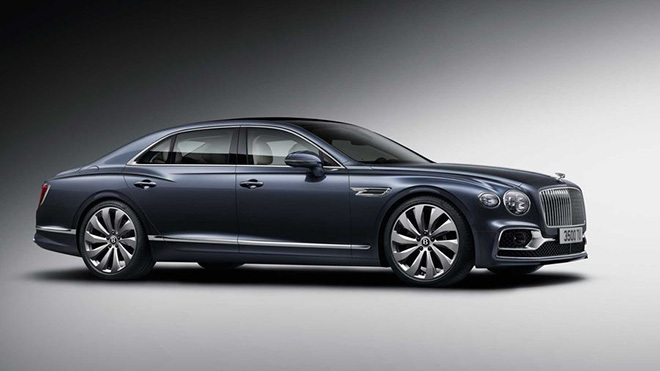 Khám phá siêu xe hạng sang Bentley flying spur sắp trình làng