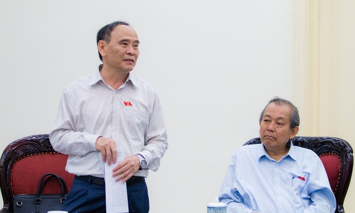 Phó Thủ tướng Thường trực Trương Hòa Bình làm việc với Hội Luật gia Việt Nam về công tác chuẩn bị tổ chức Đại hội đại biểu toàn quốc lần thứ XIII (2019-2024)