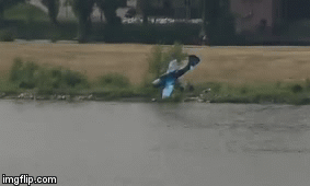 Video: Nhào lộn sai kỹ thuật, máy bay Jak 52 lao thẳng xuống sông, phi công thiệt mạng