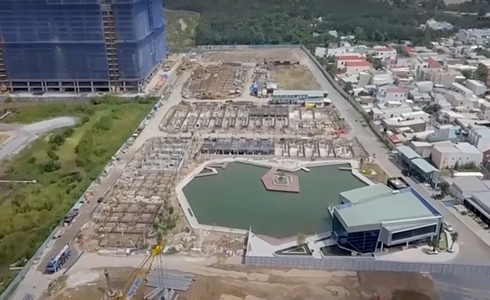 Đình chỉ thi công dự án Green Star Sky Garden của Hưng Lộc Phát 