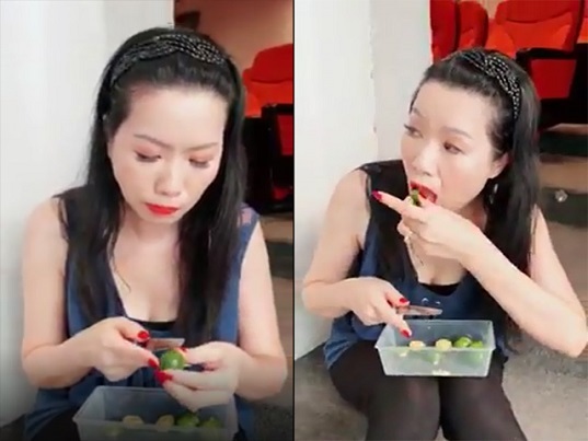 NSƯT Trịnh Kim Chi làm fan 'phát cuồng' khi ăn sáng bằng trái tắc