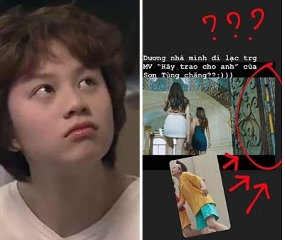 Ánh Dương bất ngờ xuất hiện trong MV 