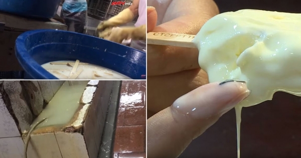 Rùng mình trước quy trình sản xuất kem que giá rẻ