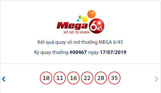 Kết quả xổ số Vietlott hôm nay 19/7/2019: Truy tìm chủ nhân Jackpot hơn 15 tỷ đồng