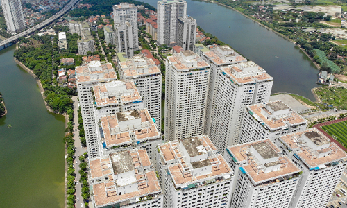 Khu đô thị có nhiều 