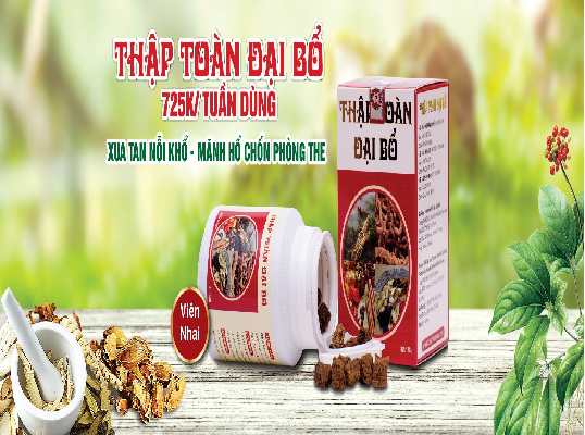 Thập toàn đại bổ - Người bạn đồng hành tin cậy của đấng mày râu