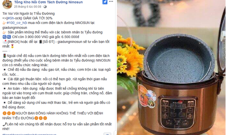 Bài 1: Đi tìm sự thật về “Nồi cơm tách đường”