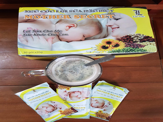 Ngũ cốc lợi sữa Lạc Lạc – Sản phẩm được các mẹ bỉm sữa săn lùng
