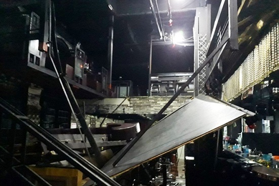 Sập hộp đêm tại Hàn Quốc, nhiều người thương vong