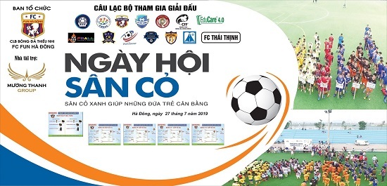 Ngày hội sắc màu trên sân cỏ  tại khu liên hợp thể thao Thanh Hà 