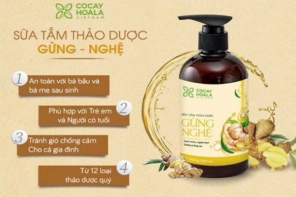 Hé lộ nguyên nhân tại sao trong nhà nên có một lọ sữa tắm thảo dược gừng nghệ