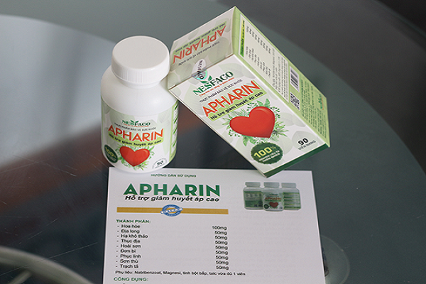 APHARIN- Món quà sức khỏe quý giá cho người bệnh cao huyết áp