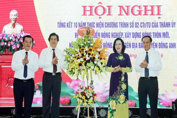 Kinh nghiệm xây dựng nông thôn mới của huyện Đông Anh rất thiết thực cho các địa phương