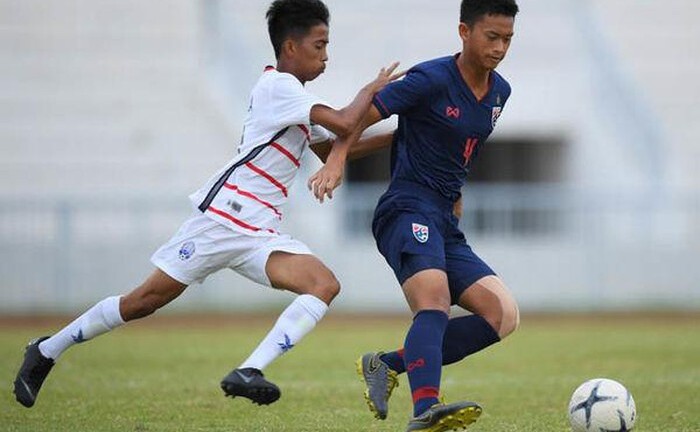 U18 Thái Lan thua tan nát trước đội bóng được đánh giá yếu nhất mùa giải U18 Đông Nam Á 2019