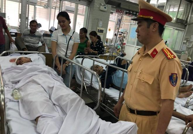 Vụ Thiếu tá CSGT bị tông trọng thương: Người lái xe máy có nồng độ cồn cao