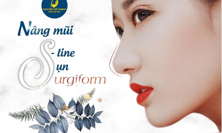 Nâng mũi S-line cấu trúc sụn Surgiform - Chất liệu cao cấp, mũi đẹp an toàn