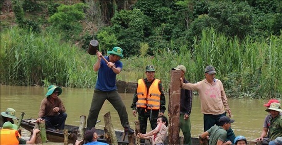 Tập trung mọi nguồn lực, xử lý sự cố vỡ đê bao Quảng Điền ở Đắk Lắk